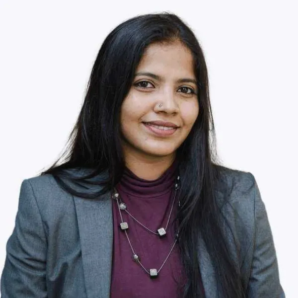 Portrait of Vinita Radhakrishnan, Senior Partner and Patent Attorney at BananaIP Counsels