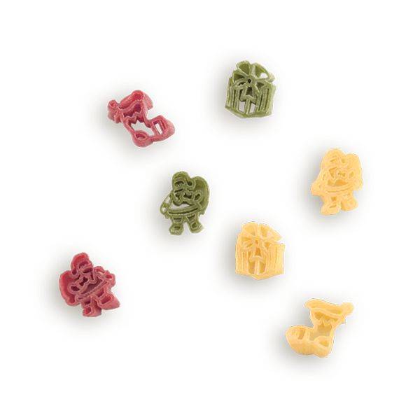The featured image shows a Santa shaped pasta