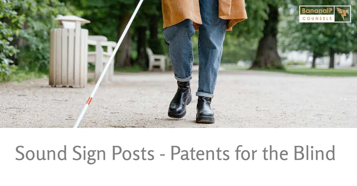 Sound Sign Posts – Patents for the Blind 2