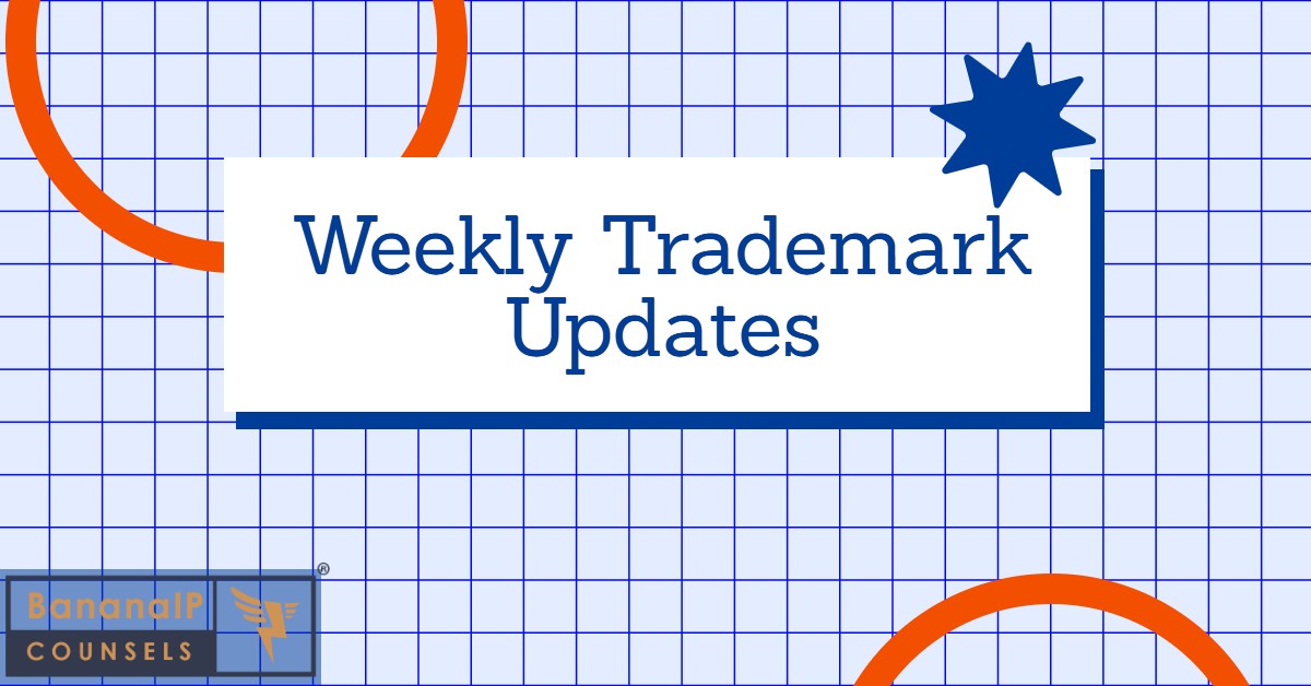 Weekly Trademark Updates