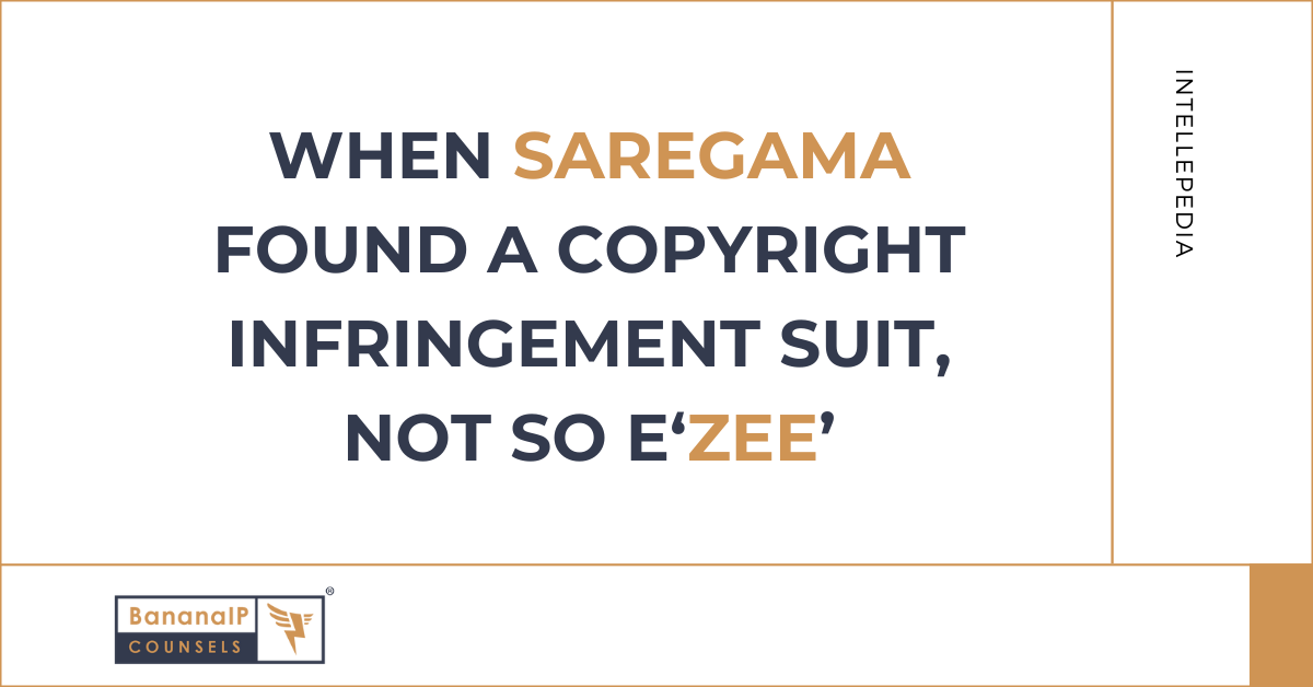 When Saregama found a copyright infringement suit, not so e’Zee’