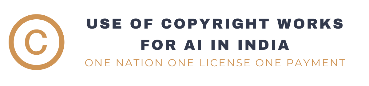 Use of copyright works for AI in India