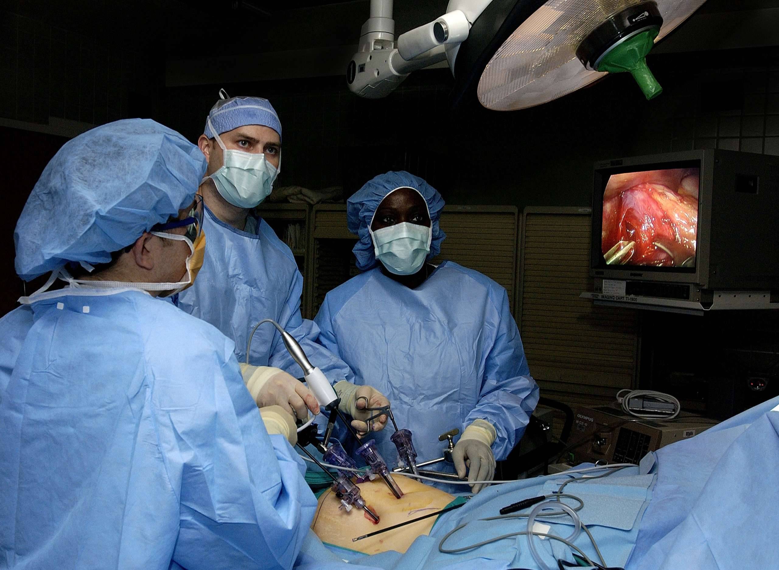 The featured image show Physicians perform laparoscopic stomach surgery. The post is about Inamed Vs Lubomyr Kuzmak