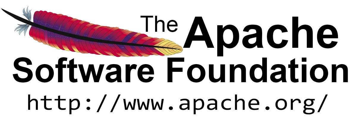 The image depicts the Apache Software Foundation logo.