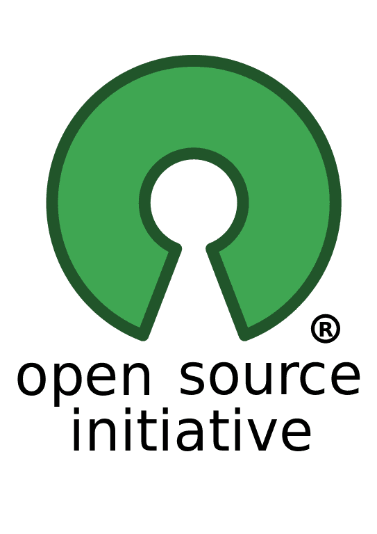 The image depicts the Open Source logo.
