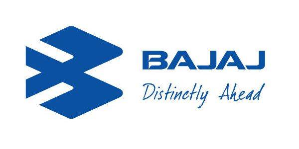 The image depicts Bajaj Logo.