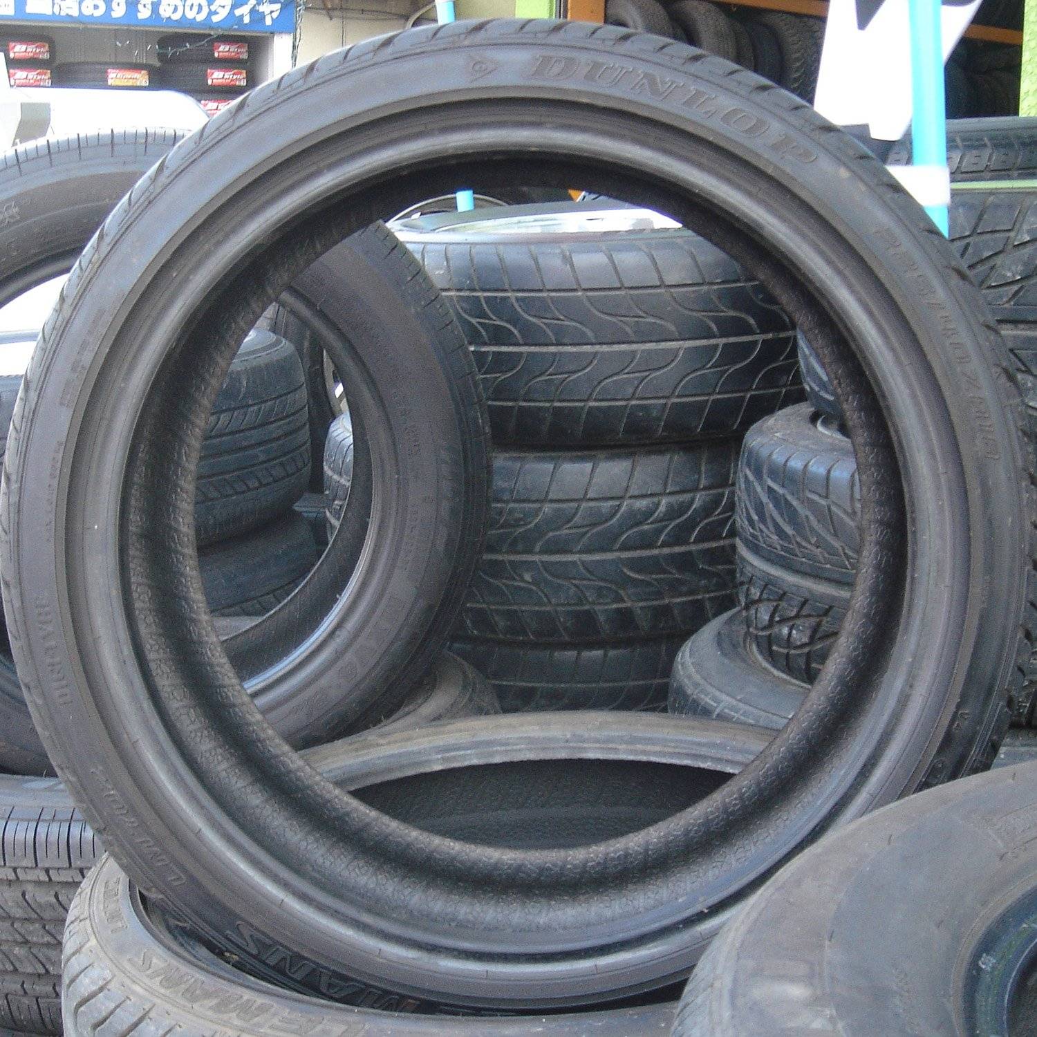 This image depicts tyres. This post is about how the court answered the question s to who owns the goodwill for a trademark-the seller or the manufacturer in a case. Click on the image to read the full post.