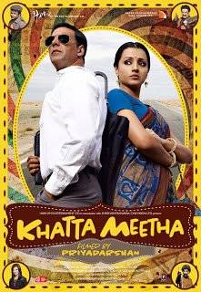 This Image depicts a still by Akshay Kumar and Trisha from the Movie 'Khatta Meetha'. This Image is relevant as the article deals with the Copyright Amendment Act,2012 and its impact on Entertainment Industry. Click on this Image for more Information.