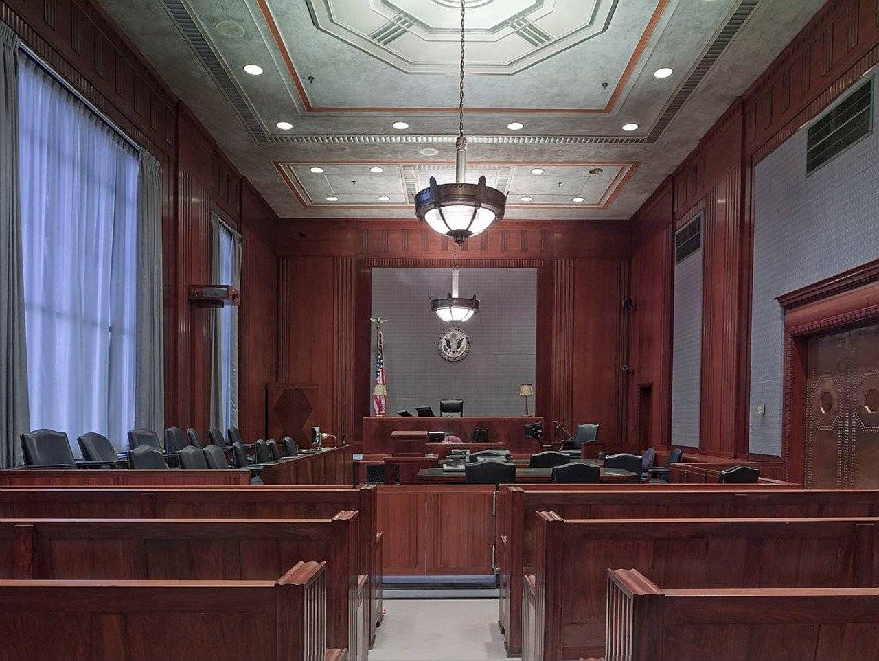 courtroom bences seats