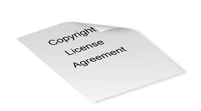 This Image depicts the Copyright License Agreement. . This Image is relevant as the article deals with the Section 31(d) of the Copyrights Amendment Act,2012. Click on this Image for more Information.