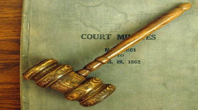 This image depicts a Gavel, a hammer which is used by a Judge to get attention. This image is relevant as the articles deals with the famous 'Trilogy' theme in the area of patent. Click on the image for more information