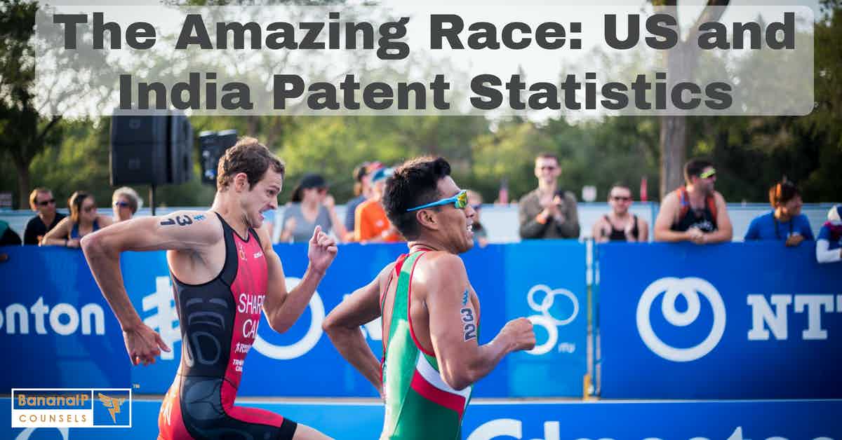 The Amazing Race: US and India Patent Statistics