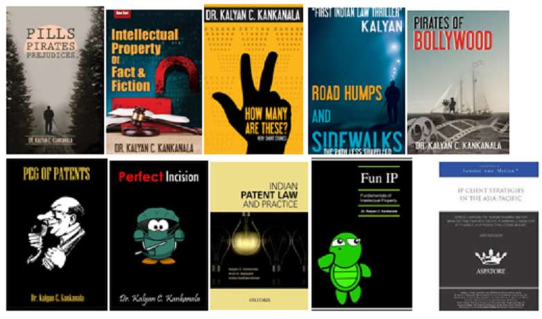 The featured image is a collage of Dr. Kalyan Kankanala's intellectual property books. The post talks about legal issues of self- publishing. To read the post click here.