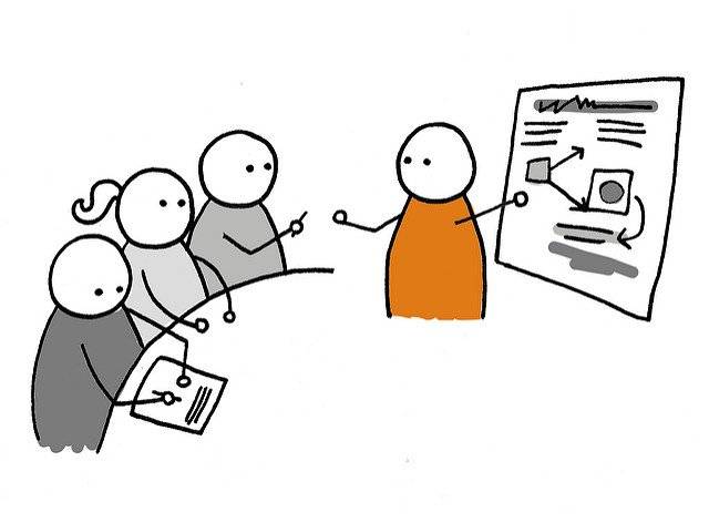 The featured image shows some stick figures discussing on a topic. This post is about the paper published by DIPP on SEPs. To read more click here.