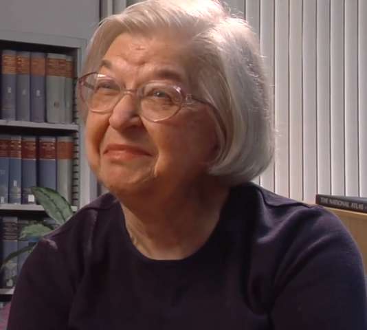 Image of chemist and entrepreneur Stephanie Kwolek. The image is a screenshot from the Women in Chemistry video, created by the Chemical Heritage Foundation, in which she discusses her work. The post discusses imporatnt patents/ inventions y women inventors. To read more click here.