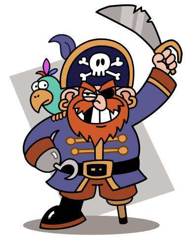 The featured image shows the cartoon of a Pirate. This post is about the Pirate bay company being sued for copyright infringement. To read more click here.