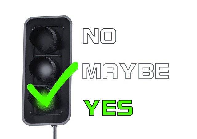 The featured image shows the image of a traffic light and the words No, Maybe, Yes where the yes is ticked. The post is about the recent finding of the Delhi high court in the case of ericsson versus CCI. To read more click here.