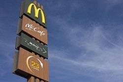 The featured image shows a board with four wooden blocks. The blocks bear the trademark of Mcdonald's , i.e. , a big yellow 'M'. The psot is about the recent trademark dispute between McDonalds and Future Enterprises. To know more, please click here.