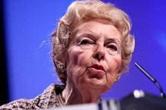 The featured image shows a picture of Phyllis Schlafly . The post is about the latest trademark dispute between Phyllis Schlafly and her nephew Tom Schlafly . To know more please click here.