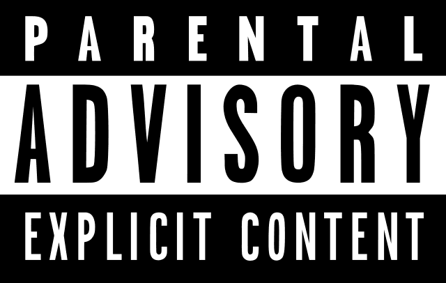 The featured image shows a parental advisory label. The image reads "Parental Advisory, explicit content". To read the post, click here.