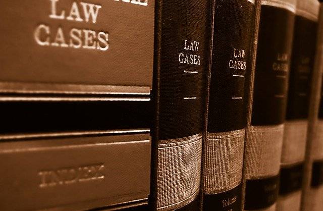 The featured image shows law related books on a shelf. To read this post, click here.