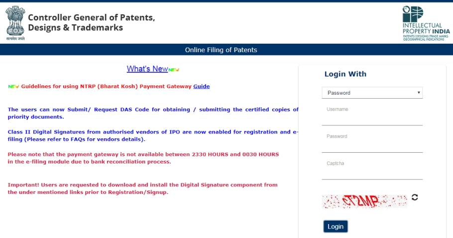 Online filing x