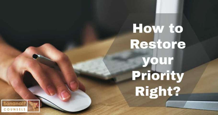image for How to Restore your Priority Right!