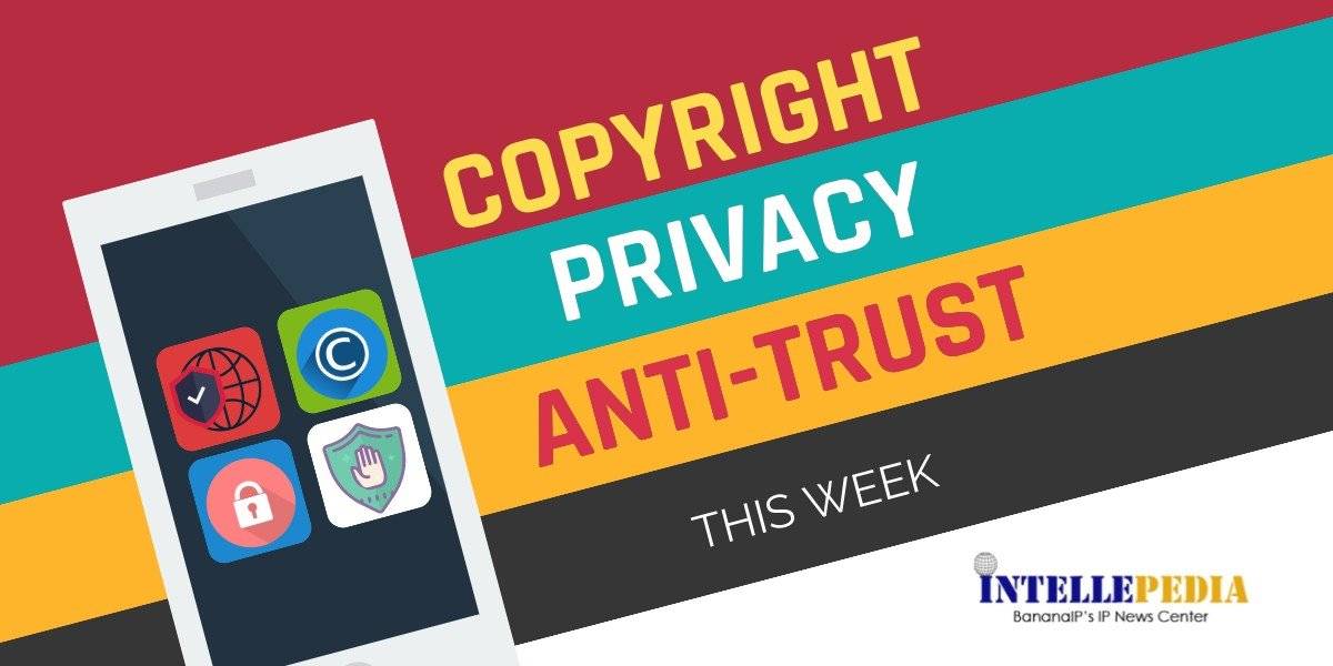 Copyright Privacy and Anti trust