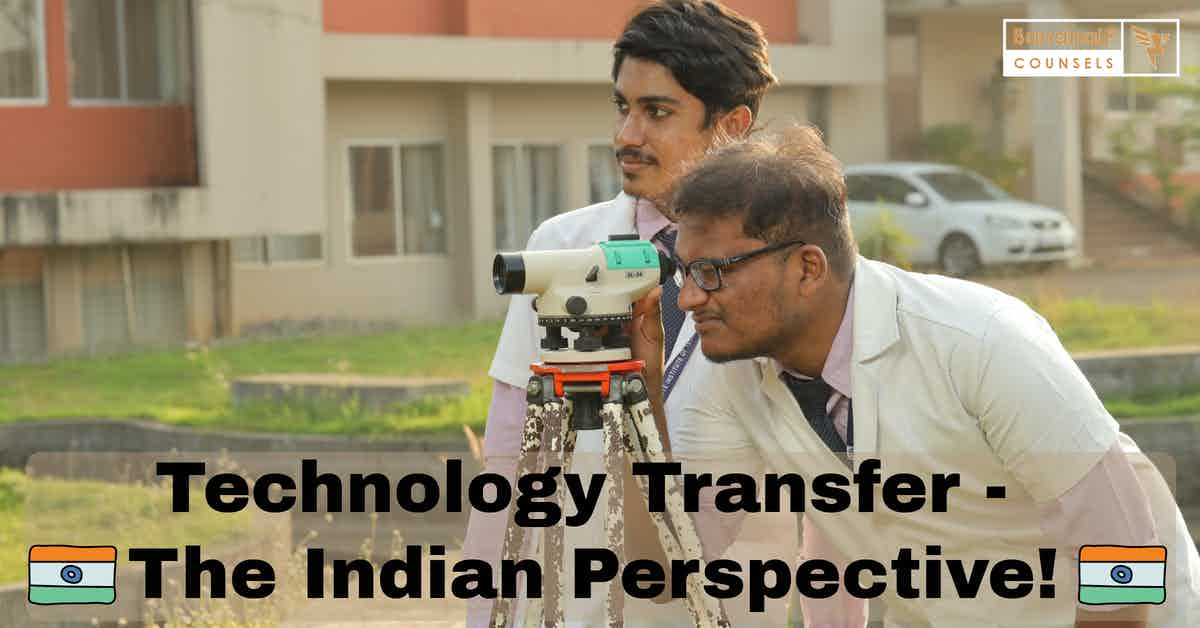 image for Technology Transfer - the Indian perspective!