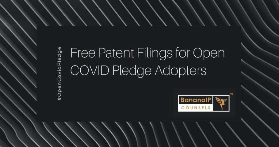 Free Patent Filings for Open COVID Pledge Adopters