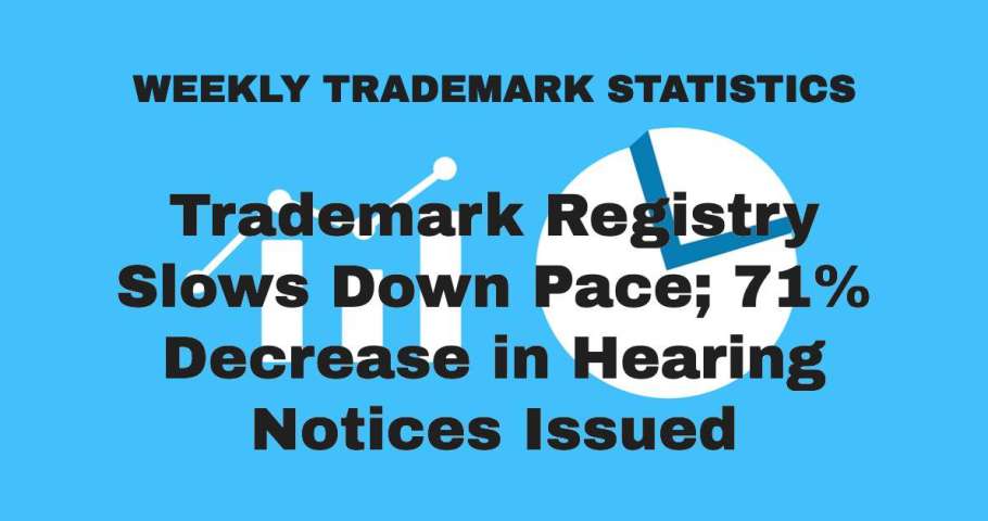 Weekly Trademark Statistics