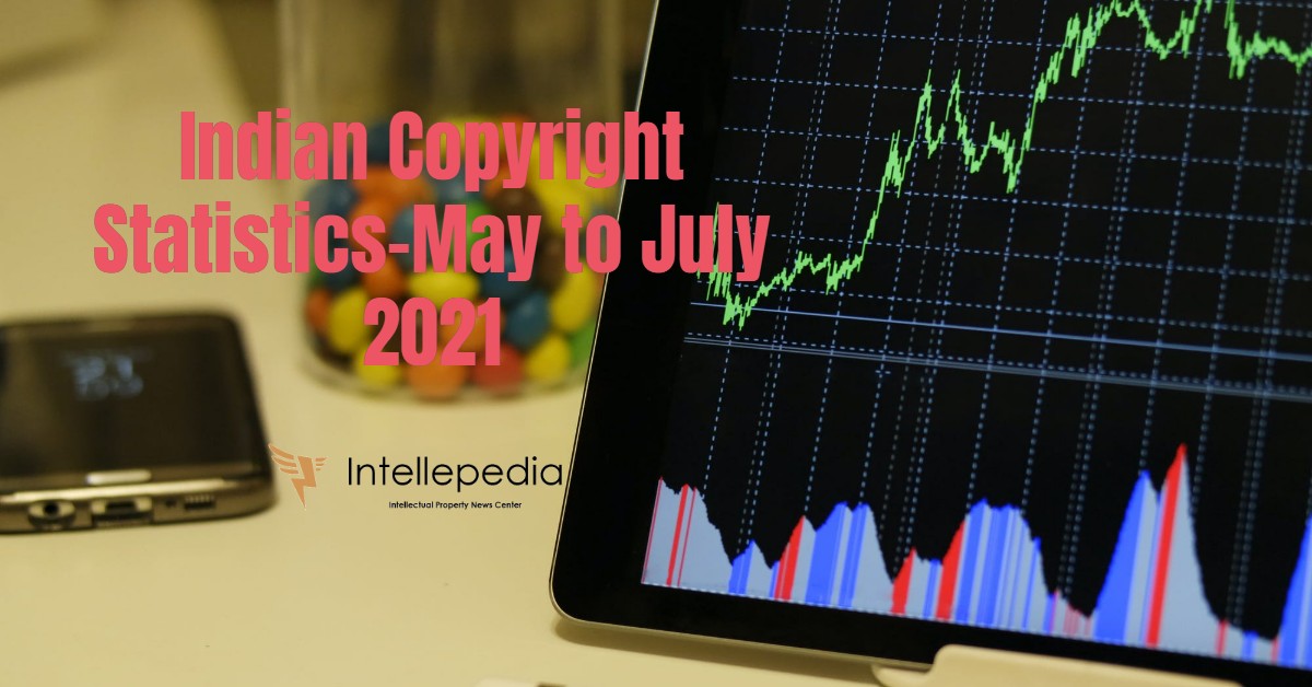 Indian Copyright Statistics-May to July 2021