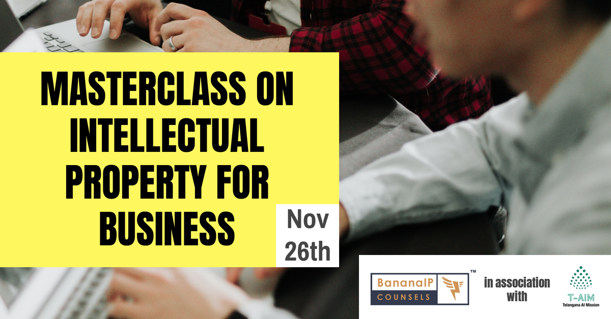 Masterclass on Intellectual Property for Business Value