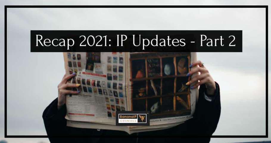 Image accompanying blogpost on "Recap 2021: IP Updates - Part 2"