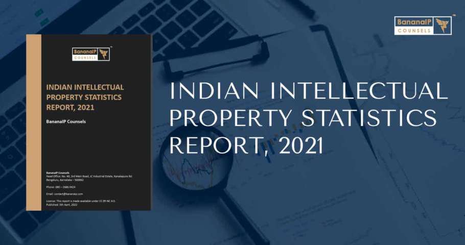 INDIAN INTELLECTUAL PROPERTY STATISTICS REPORT, 2021