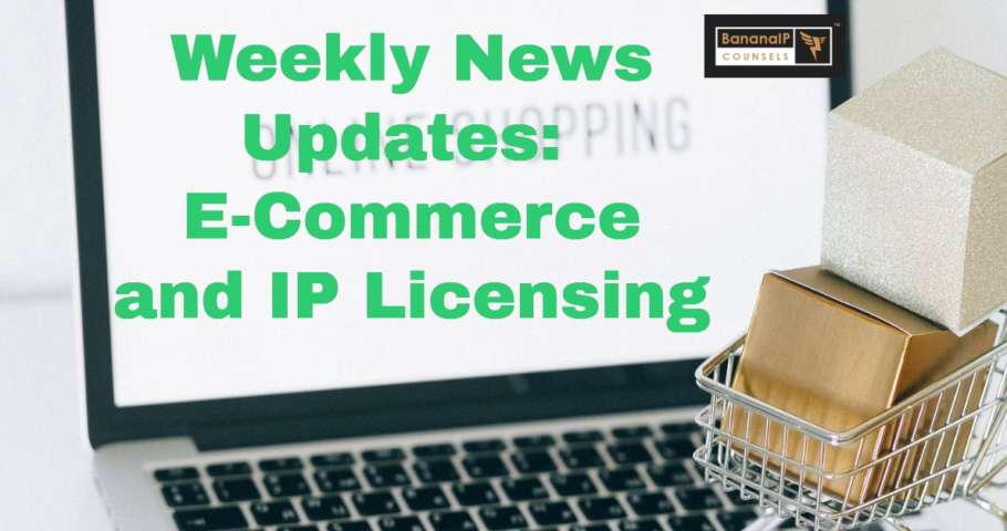 Image accompanying article on weekly news updates for ecommerce and licensing.
