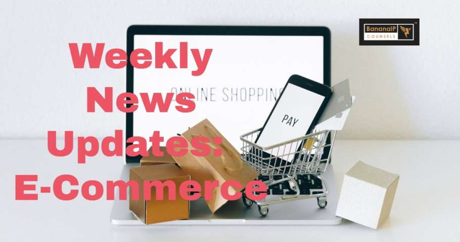 This image shows the weekly news updates for Ecommerce.