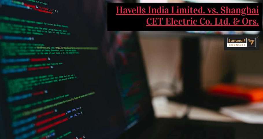 Image accompanying blogpost on "CASE BRIEF : Havells India Limited. vs. Panasonic Life Solutions India Pvt. Ltd. & Anr."