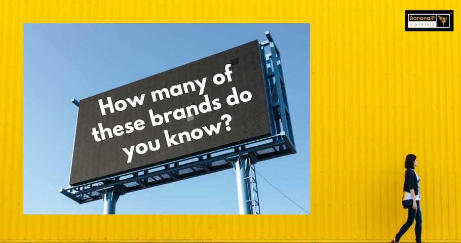 Image accompanying blogpost on "How many of these brands do you know?"