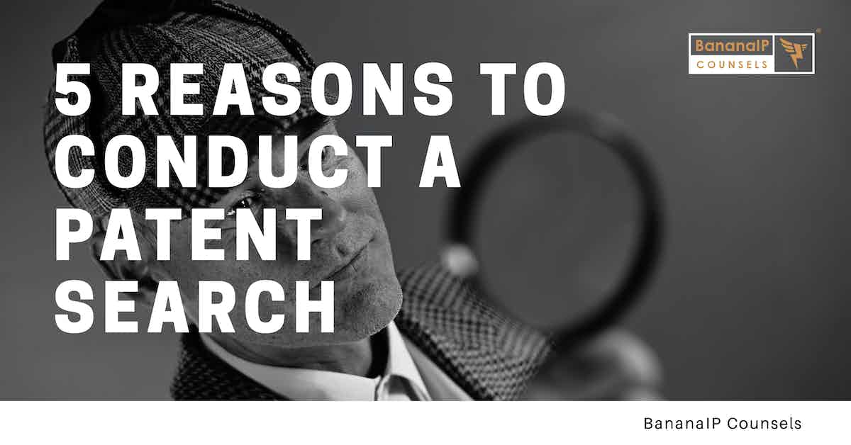 5 Reasons to Conduct a Patent Search