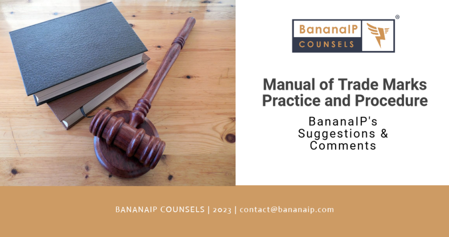 Manual of Trade Marks Practice and Procedure