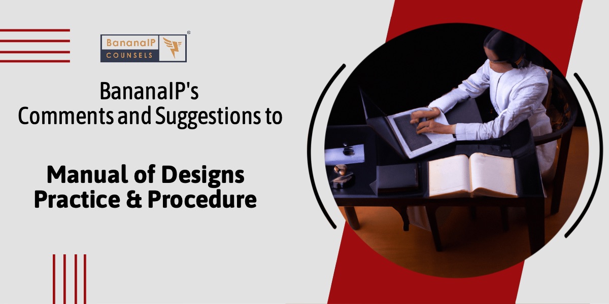 Image accompanying blogpost on MANUAL OF DESIGNS PRACTICE AND PROCEDURE : BANANAIP’S COMMENTS AND SUGGESTIONS