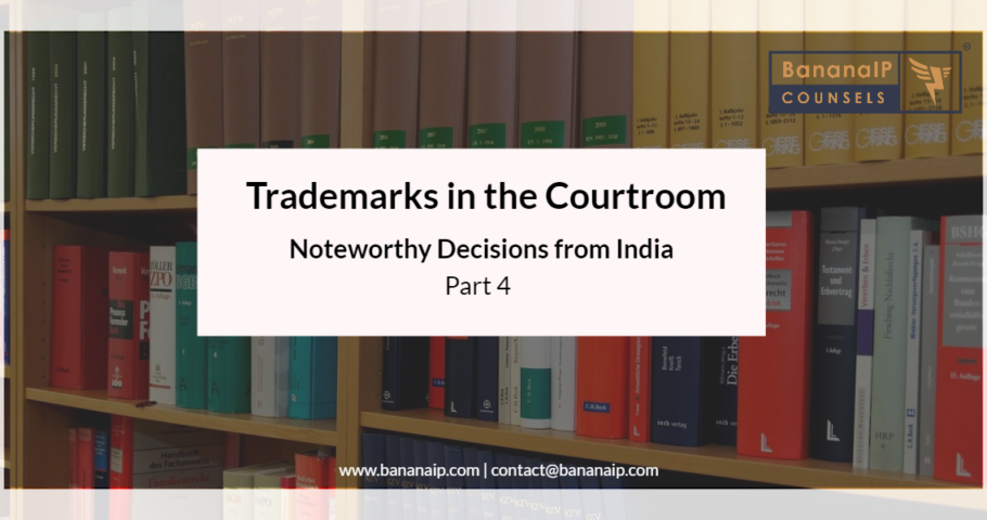 Indian trademark case highlights