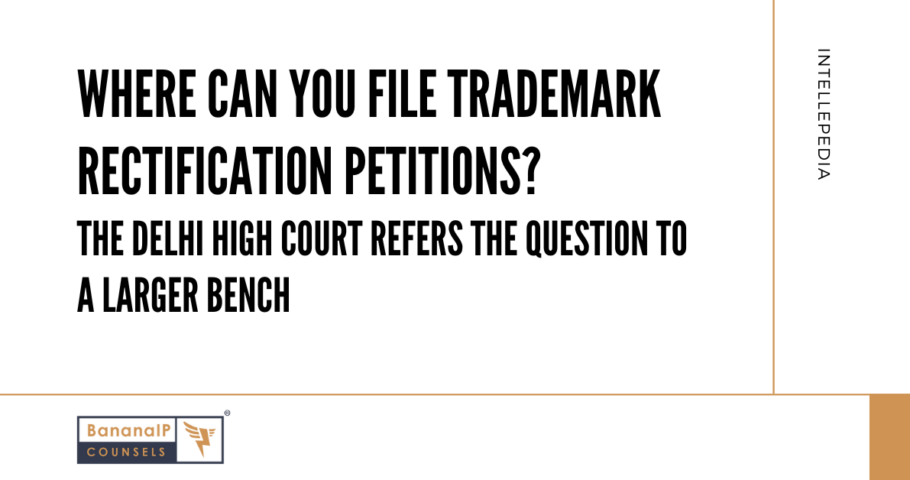 Where can you file Trademark Rectification Petitions