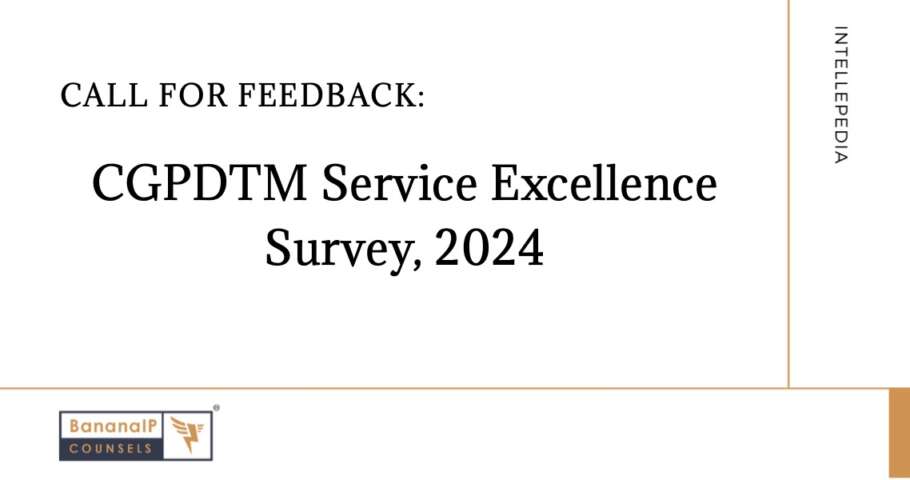 Image accompanying blogpost on "Call for Feedback: CGPDTM Service Excellence Survey 2024"